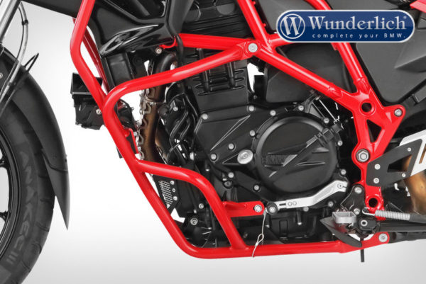 Padací rám motoru Wunderlich ADVENTURE pro motorky BMW F 800 GS od 2017 červený