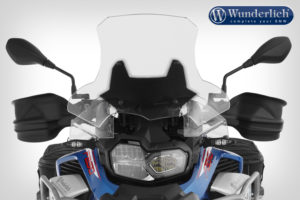 Čelní sklo Wunderlich MARATHON na motorku BMWE F 850 GS Adventure od 2019 čiré