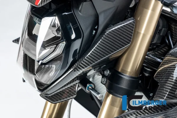 Kryt světlometu boční levý z karbonu na BMW S 1000 R od 2021/M 1000 R od 2023