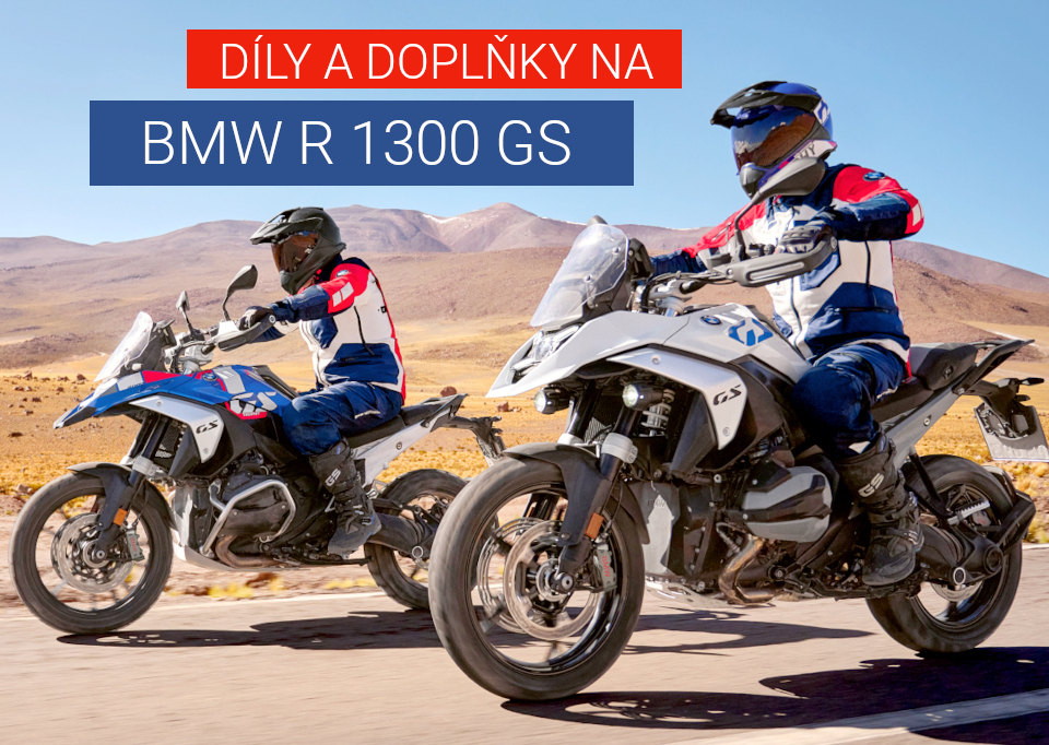 Nově díly a dolňky na motorky BMW R 1300 GS