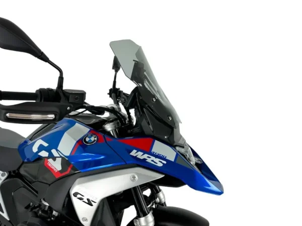 WRS Plexi štít Caponord na motorku BMW R 1300 GS od 2023 / Adventure s radarem kořový