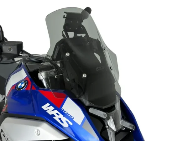 WRS Plexi štít Standard Plus na motorku BMW R 1300 GS od 2023 / Adventure bez radaru kouřový