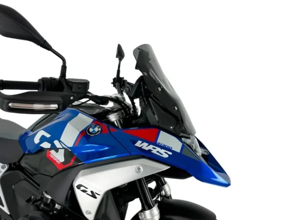 WRS Plexi štít Standard na motorku BMW R 1300 GS od 2023 / Adventure bez radaru tmavě kouřový