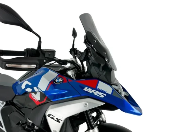 WRS Plexi štít Standard na motorku BMW R 1300 GS od 2023 / Adventure bez radaru tmavě kouřový