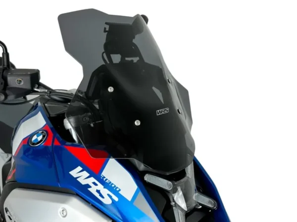 WRS Plexi štít Touring Plus na motorku BMW R 1300 GS od 2023 / Adventure bez radaru tmavě kouřový