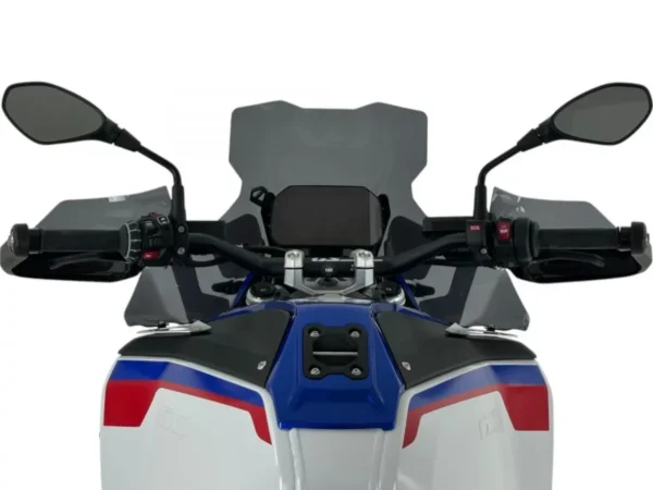 WRS Plexi štít Touring Plus na motorku BMW R 1300 GS Adventure od 2024 s radarem tmavě kouřový