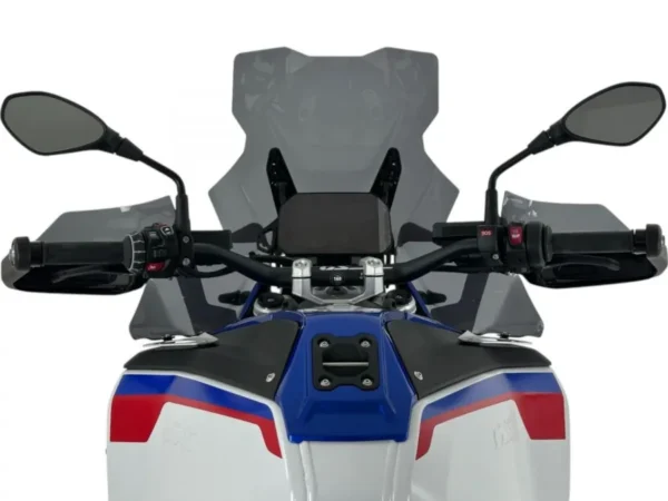 WRS Plexi štít Touring Plus na motorku BMW R 1300 GS Adventure od 2024 s radarem tmavě kouřový