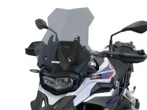 WRS Plexi štít Caponord na motorku BMW F 850 GS od 2018, F 800 od 2024, F 900 Adventure od 2024 tmavě kouřový