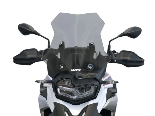 WRS Plexi štít Caponord na motorku BMW F 850 GS od 2018, F 800 od 2024, F 900 Adventure od 2024 tmavě kouřový