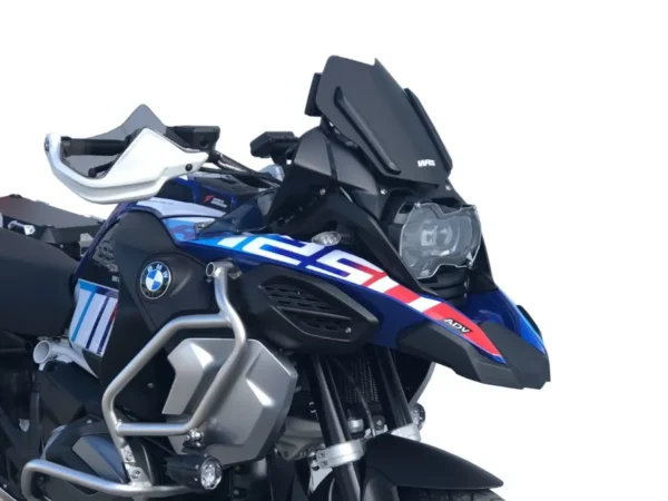 WRS Plexi štít Rallye na motorku BMW R 1250 GS / Adventure 2018-2023 černý matný