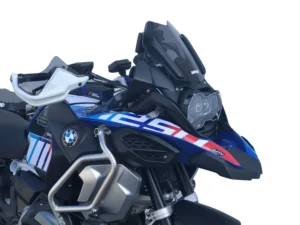 WRS Plexi štít Rallye na motorku BMW R 1250 GS / Adventure 2018-2023 tmavě kouřový