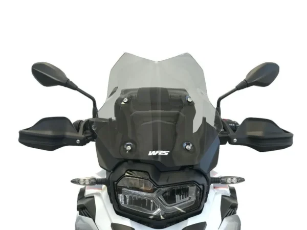 WRS Plexi štít Touring na motorku BMW F 850 GS od 2018, F 800 od 2024, F 900 Adventure od 2024 kouřový